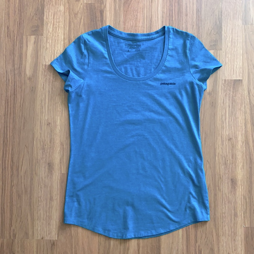 Patagonia women’s tee. Size small, slim fit.